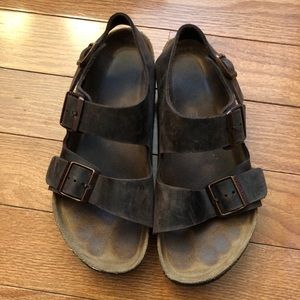 Birkenstock Milano Soft Footbed Sandal Mens 40